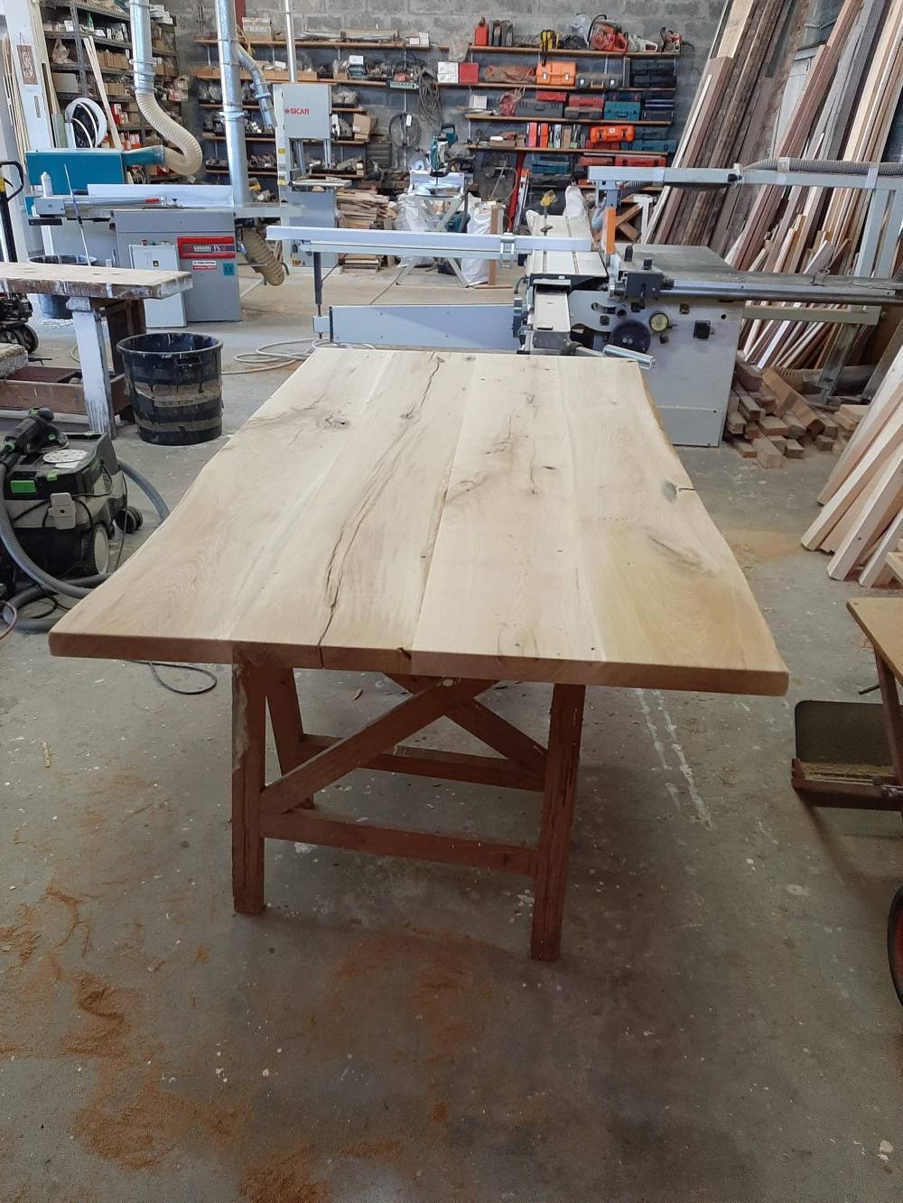 creation-d-une-table-en-bois
